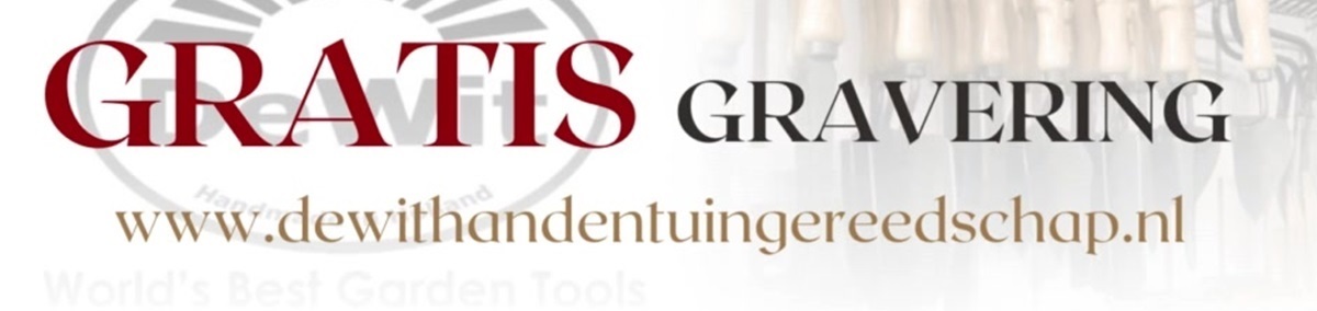 De Wit hand en tuin gereedschap